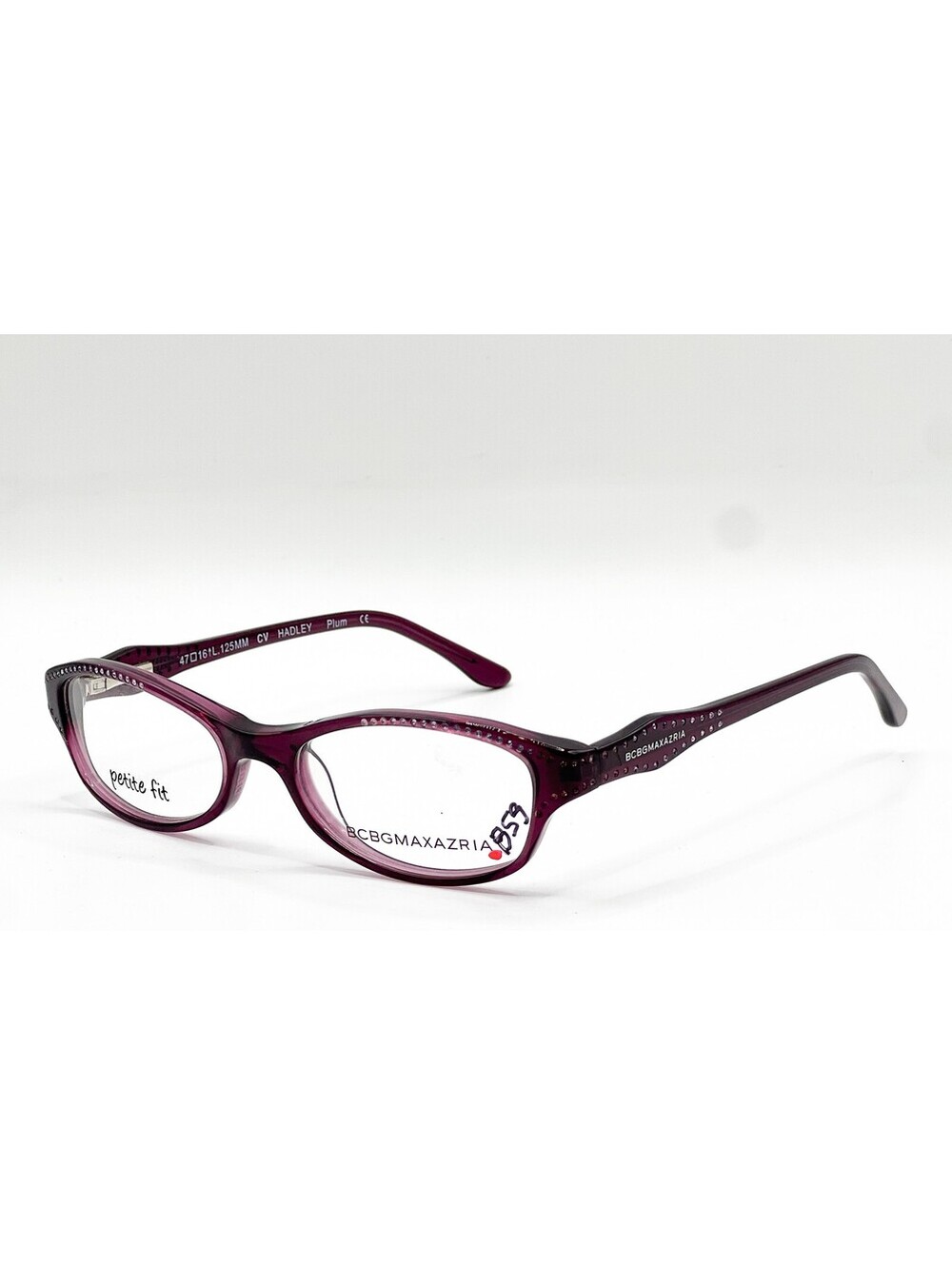 Bcbgmaxazria Hadley Plum Authentic Eyeglasses 47-13-125
